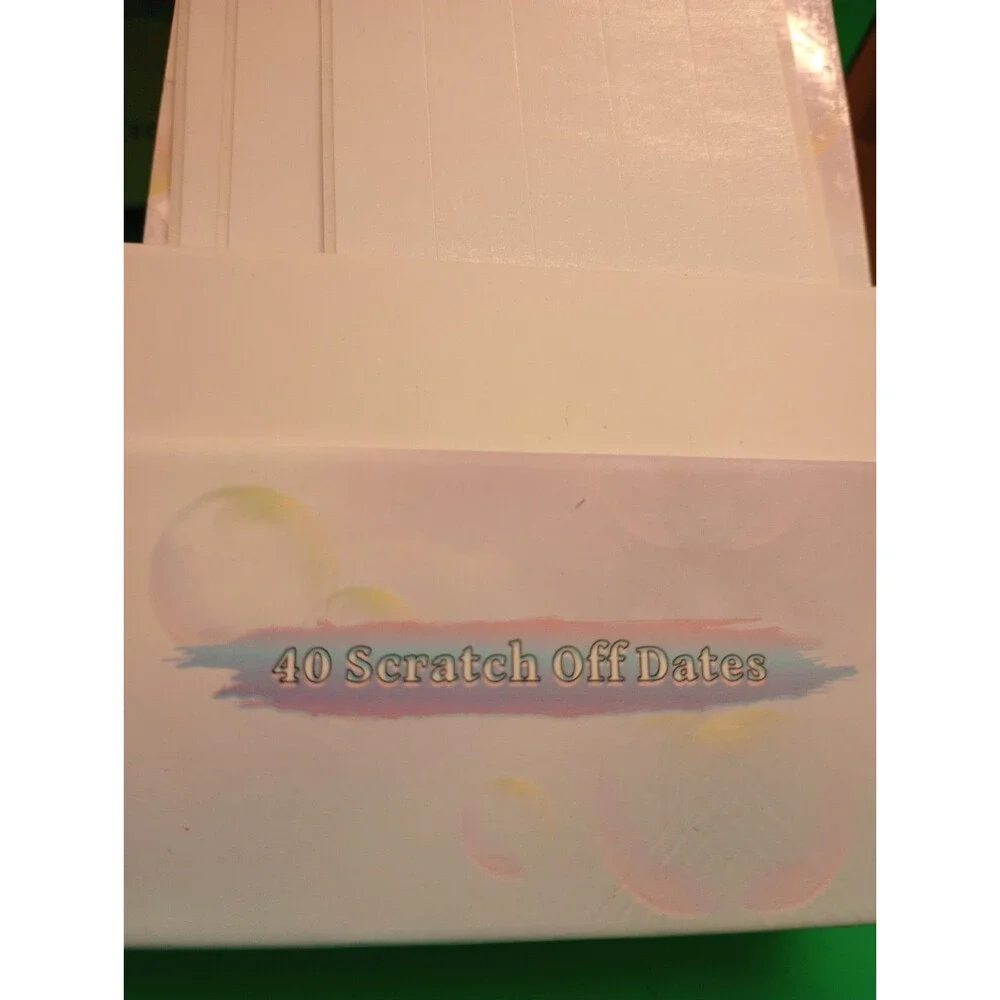 Date Night Delights 40 Scratch Off Dates Card Game Couples Gift Sealed New